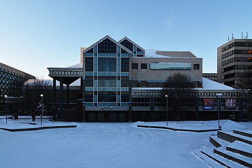 Alaska Center for the Performing Arts, downtown Anchorage.