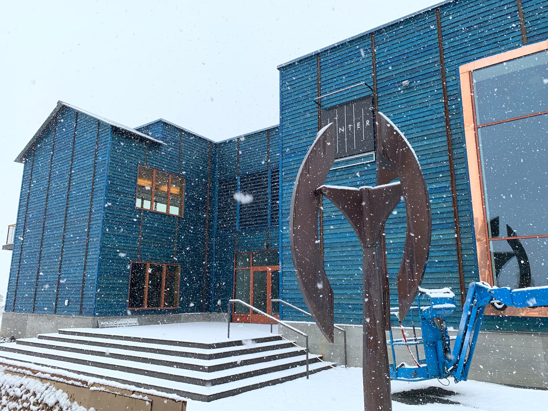 The Center for the Arts exterior in Crested Butte, Colorado.