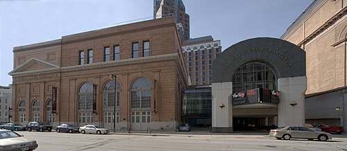 Milwaukee Repertory Theater, housed in a former power plant.
