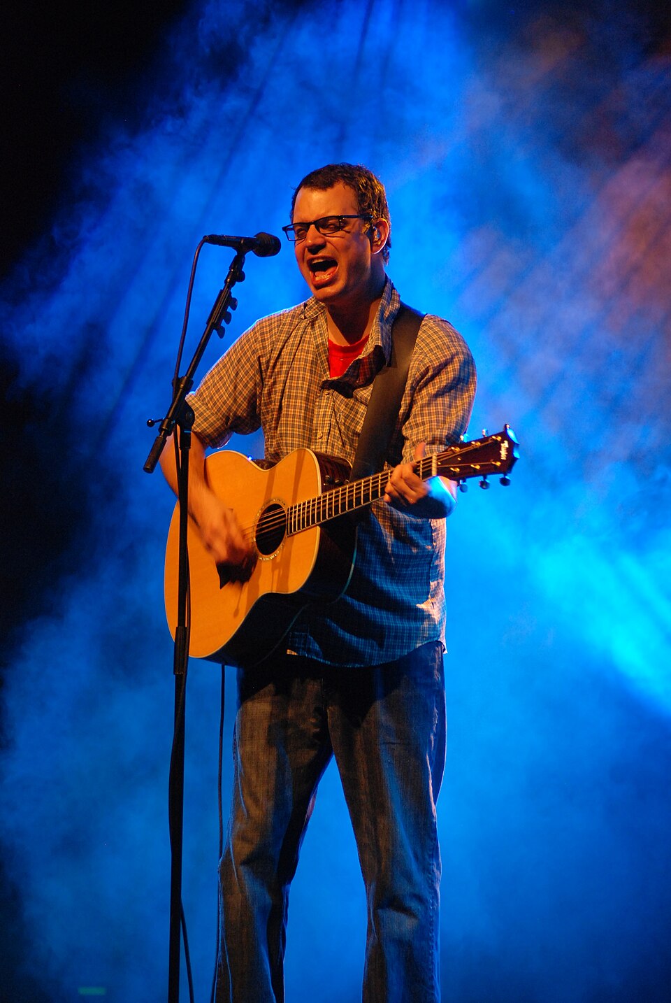 A concert in the house at the Fredericton Playhouse.